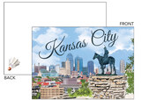The Scout Kansas City 5x7 flat cards (pack of 5)
