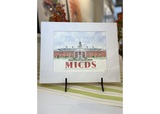 Mary Institute Country Day School (MICDS) Illustration – 8x10 Art Print in 11x14 with Signature
