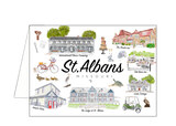St. Albans 4x6 Fold Over Cards (pack of 5)