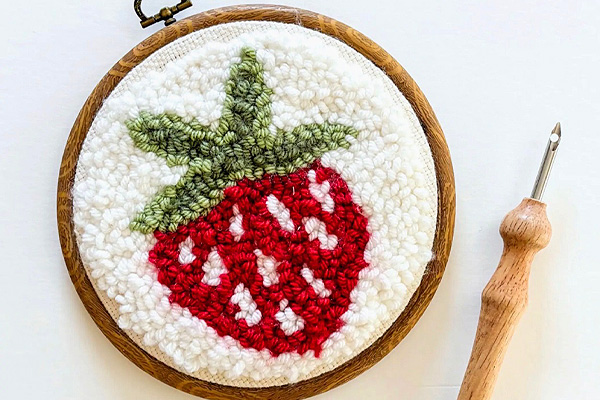 Relax With Embroidery - Learn Punch Needle