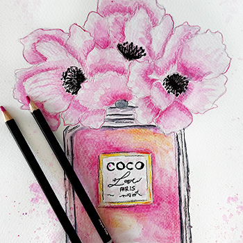 Sunday Mimosas & Magic: Watercolor Pencil 101