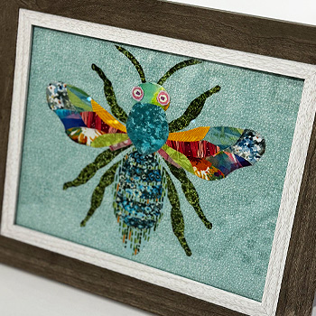 Beginner Textile Art: Fabric Bee Workshop with Laurie Filla