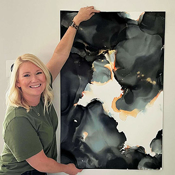 Annie Campbell Alcohol & Ink Workshop