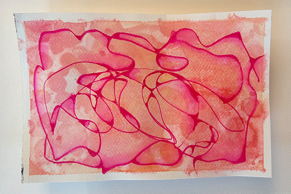 Neurographic Art 101 With Watercolors - Turn Your Stress Into Art