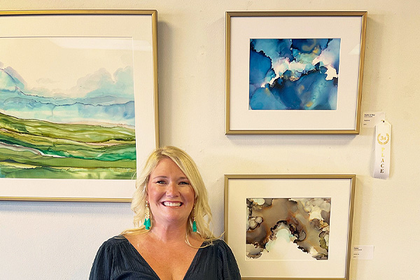 Annie Campbell Alcohol & Ink Workshop