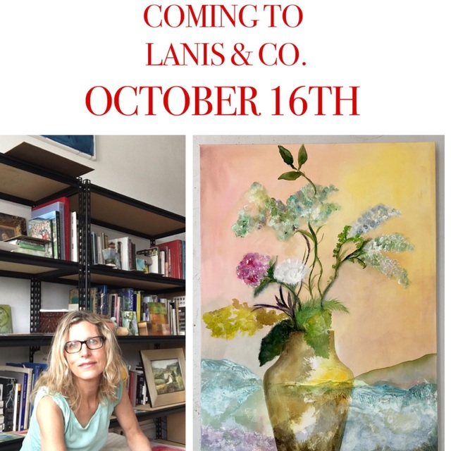 She’s coming… SAVE THE DATE! Nina Irwin will not only be displaying her beautiful art at Lanis & Co on October 15th but...